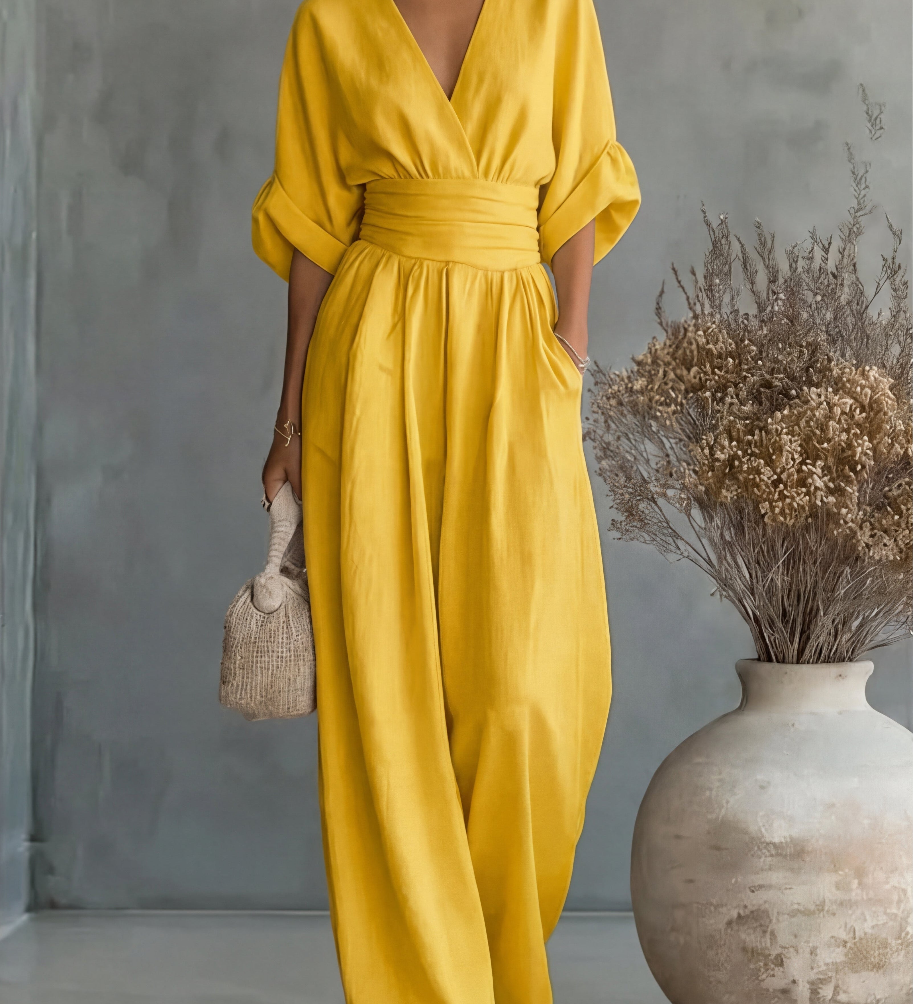 Sanna – Tyylikäs ja laskeutuva jumpsuit