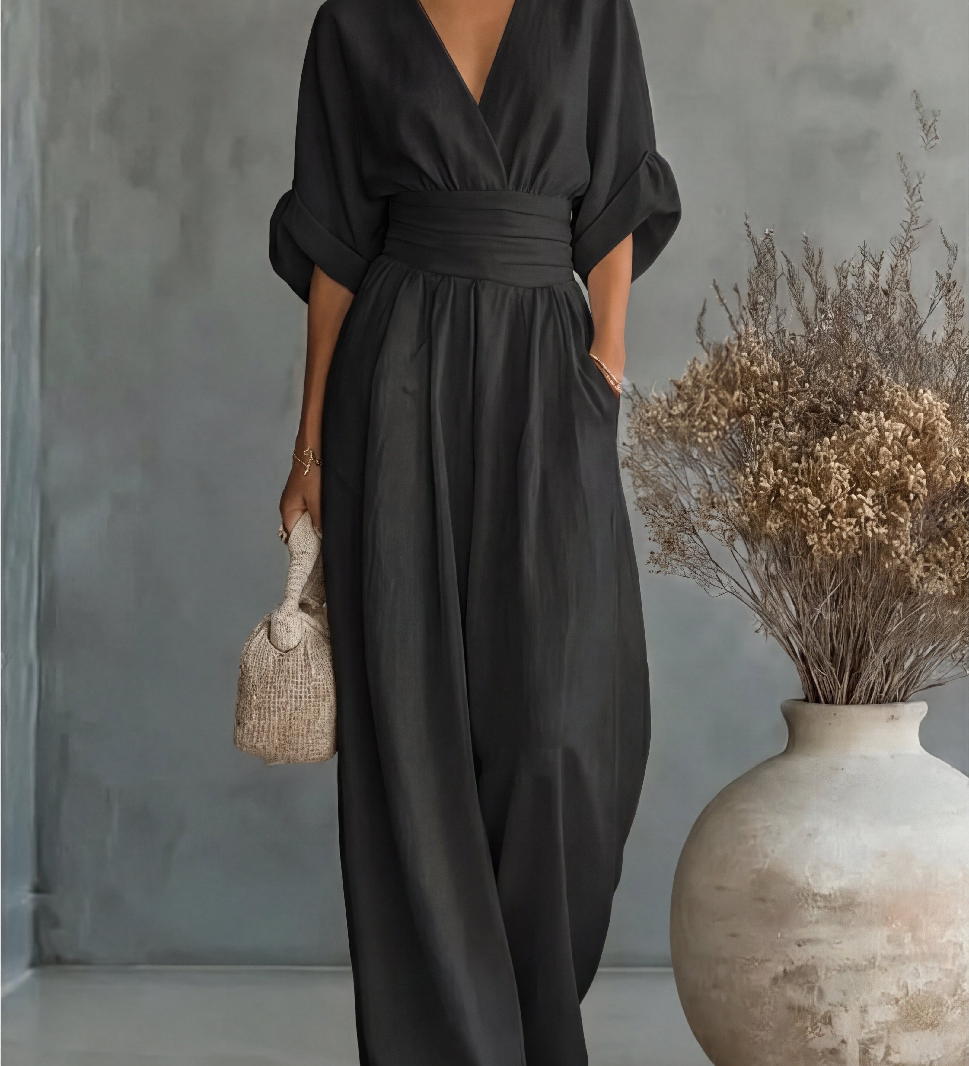 Sanna – Tyylikäs ja laskeutuva jumpsuit