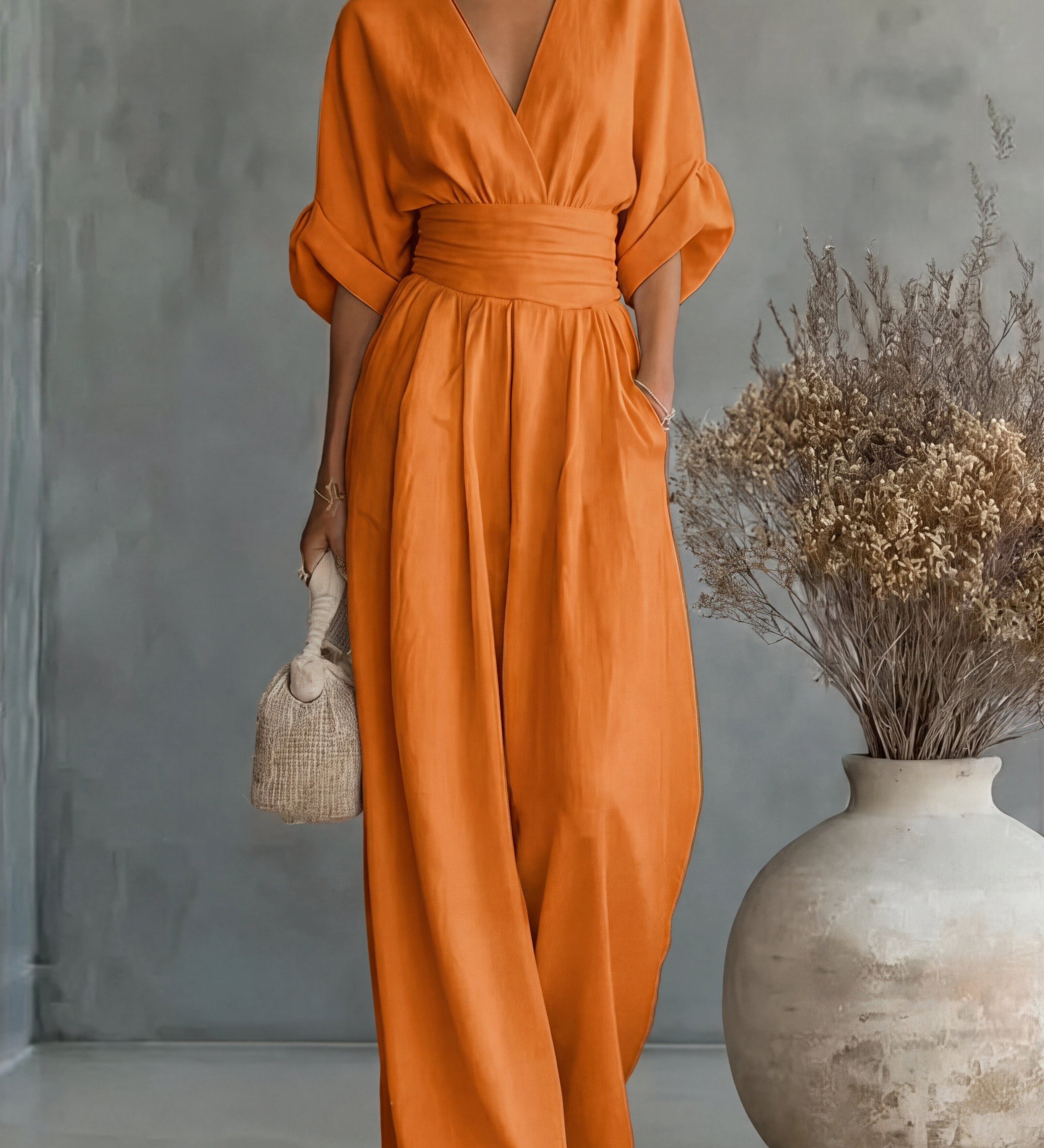 Sanna – Tyylikäs ja laskeutuva jumpsuit