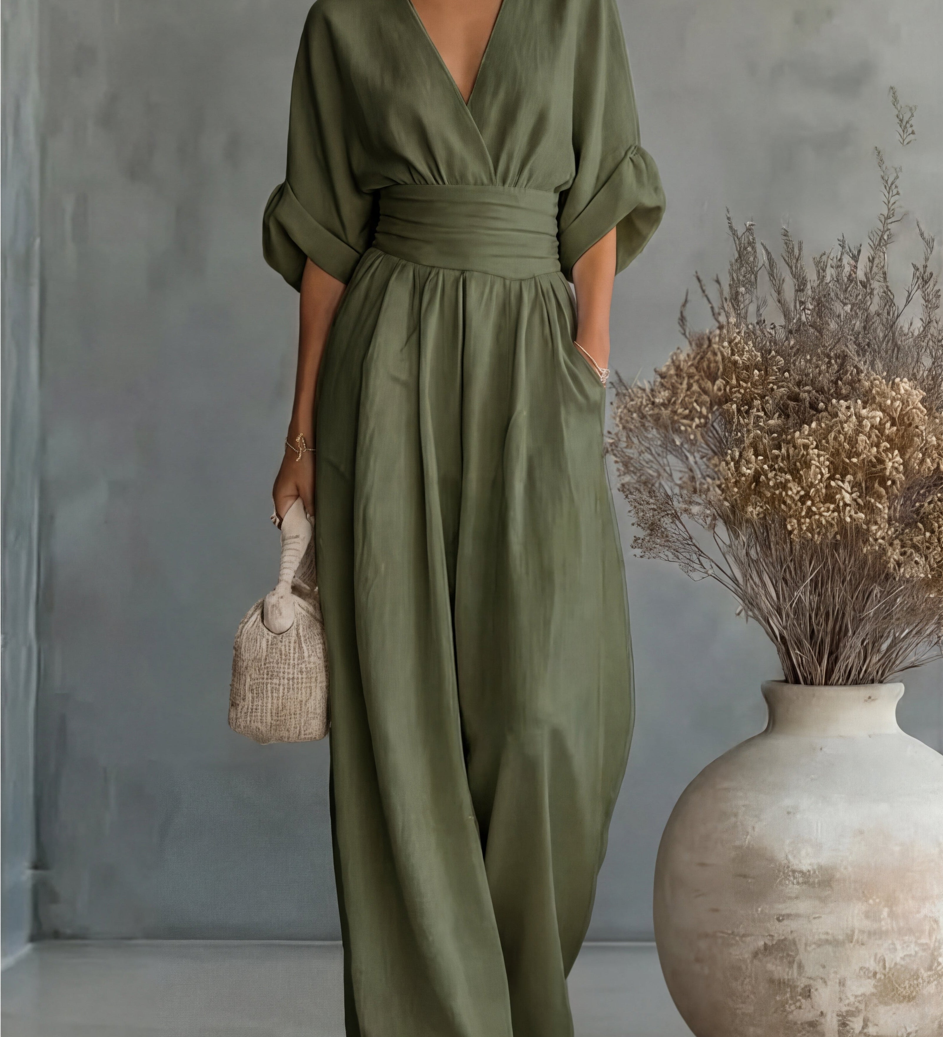 Sanna – Tyylikäs ja laskeutuva jumpsuit