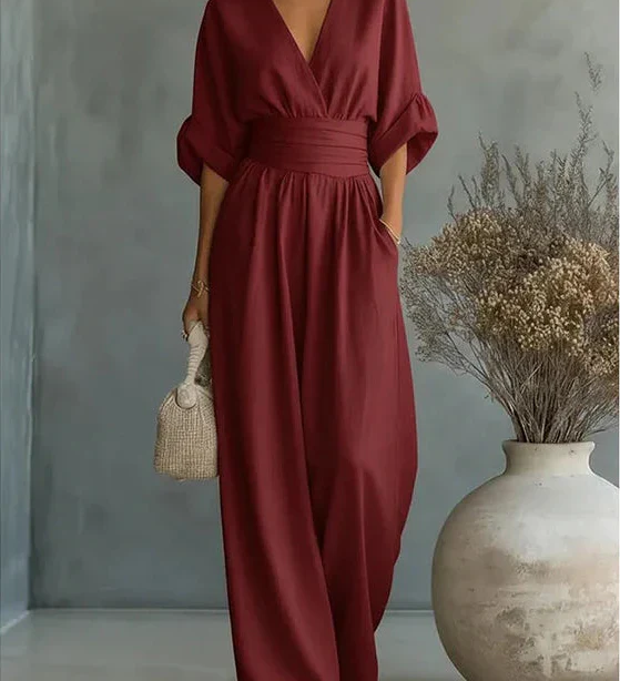 Sanna – Tyylikäs ja laskeutuva jumpsuit